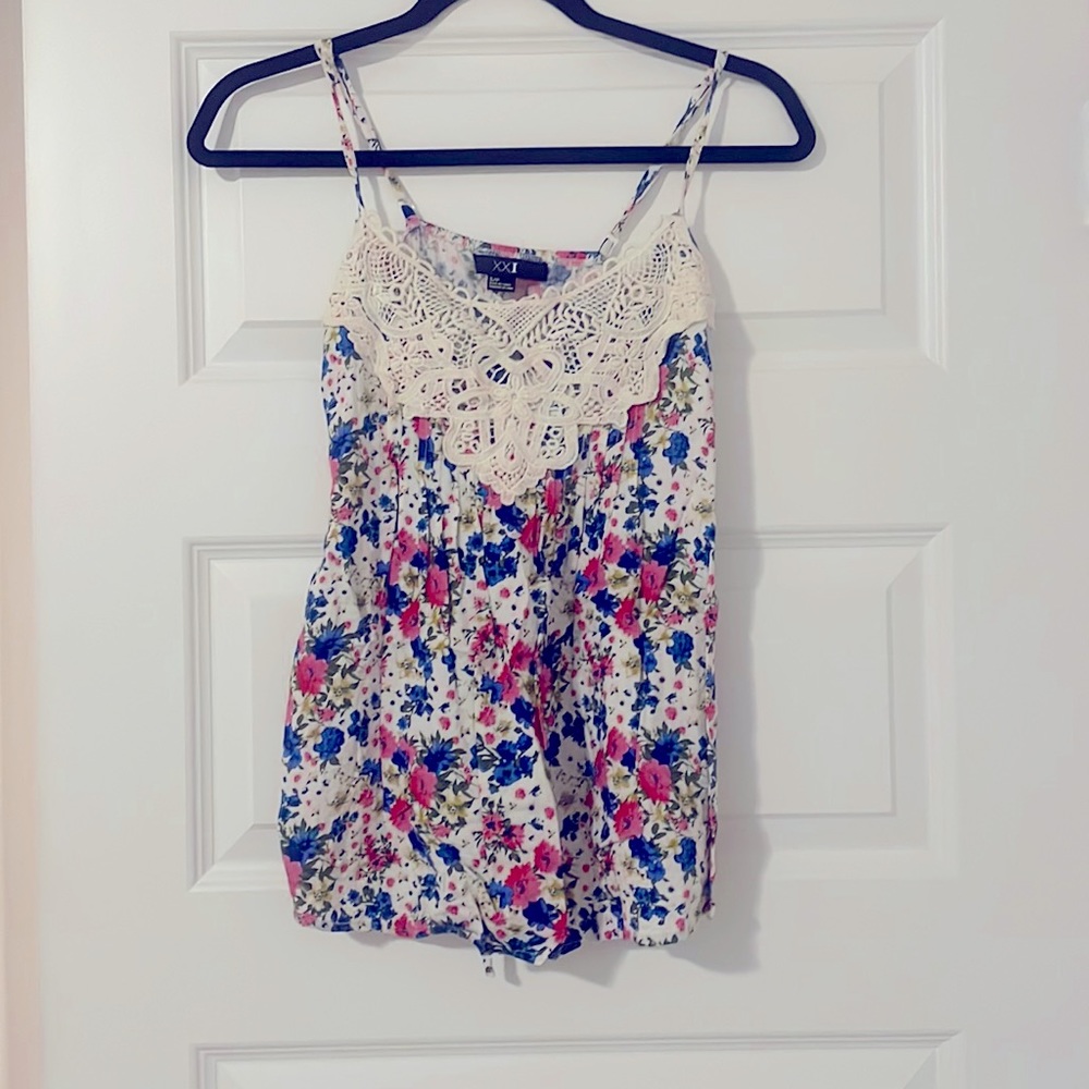 Floral Tank